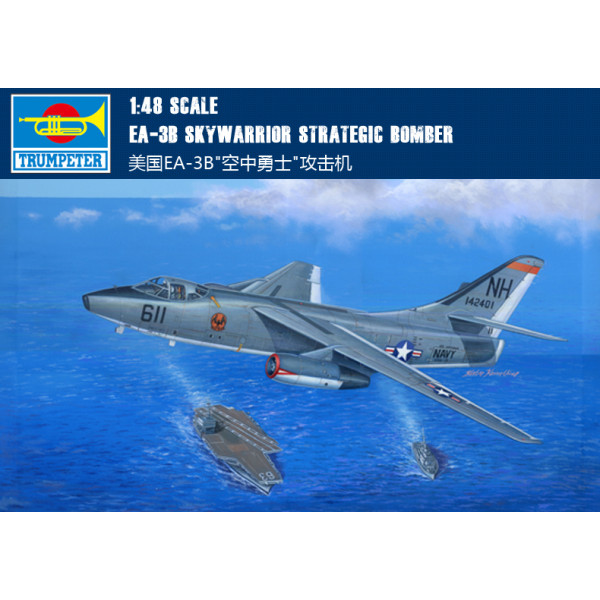 EA-3B Skywarrior стратегічний бомбардувальник 1/48 Trumpeter 02871