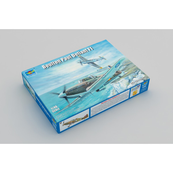 Британський перехоплювач Boulton Paul Defiant F1 1/48 Trumpeter 02899