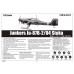 Літак Junkers Ju-87B-2 / U4 Stuka німецький пікіруючий бомбардувальник 1/32 Trumpeter 03215