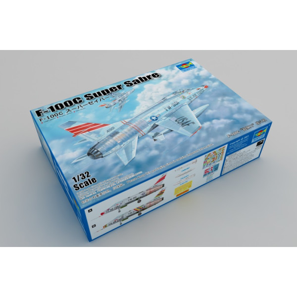 F-100C Super Sabre винищувач-бомбардувальник 1/32 Trumpeter 03221