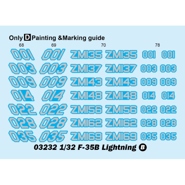  F-35B Lightning II - American Fighter 1/32 Trumpeter 03232