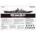  "Айова" лінійний корабель USS IOWA BB-61 1/200 Trumpeter 03706