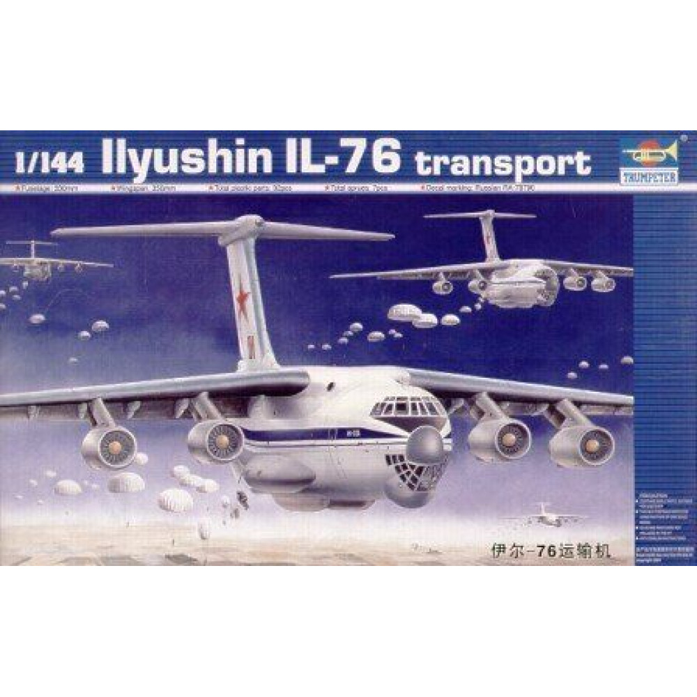Ilyushin IL-76 transport  1/144 Trumpeter 03901