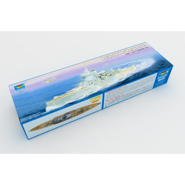 Британський лінкор HMS Warspite 1942 1/350 Trumpeter 05325