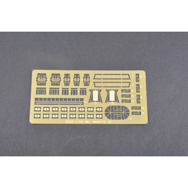 Британський лінкор HMS Warspite 1942 1/350 Trumpeter 05325