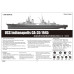 Американський корабель USS Indianapolis CA-35 1945 1/350 Trumpeter 05326