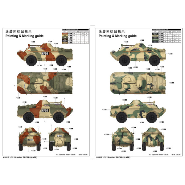 Російська БРДМ-2 (пізня) 1/35 Trumpeter 05512