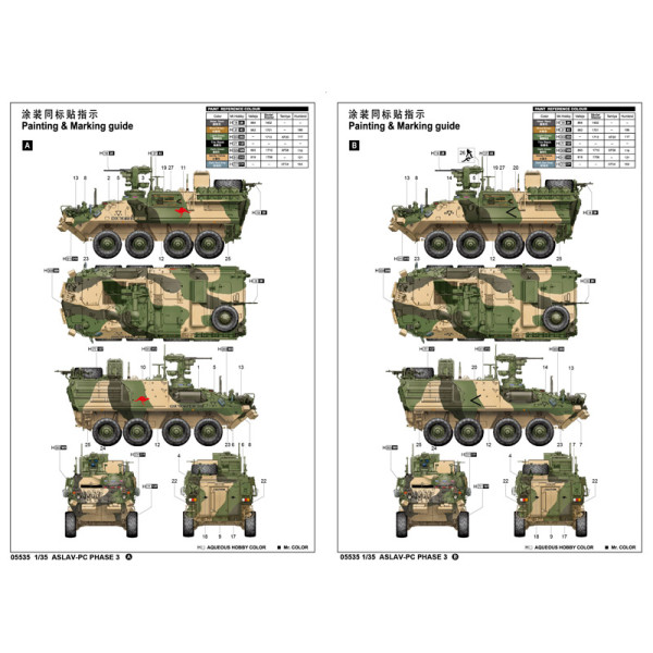 ASLAV-PC PHASE 3 австралійський бронеавтомобіль (на базі LAV-25) 1/35 Trumpeter 05535