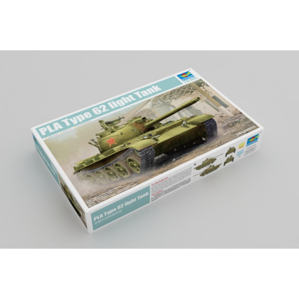 Легкий танк PLA тип 62 1/35 Trumpeter 05537
