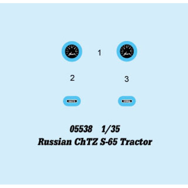 ЧТЗ С-65 "Сталинец" радянський тягач 1/35 Trumpeter 05538