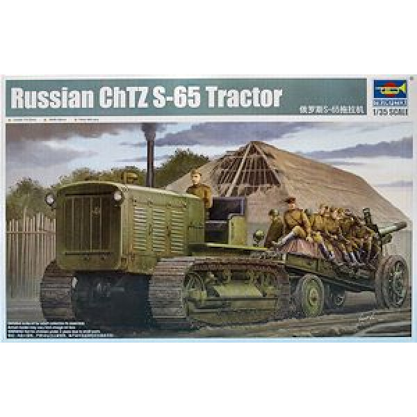ЧТЗ С-65 "Сталинец" радянський тягач 1/35 Trumpeter 05538