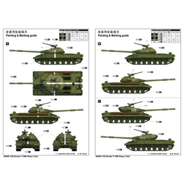 Радянський важкий танк Т-10М 1/35 Trumpeter 05546