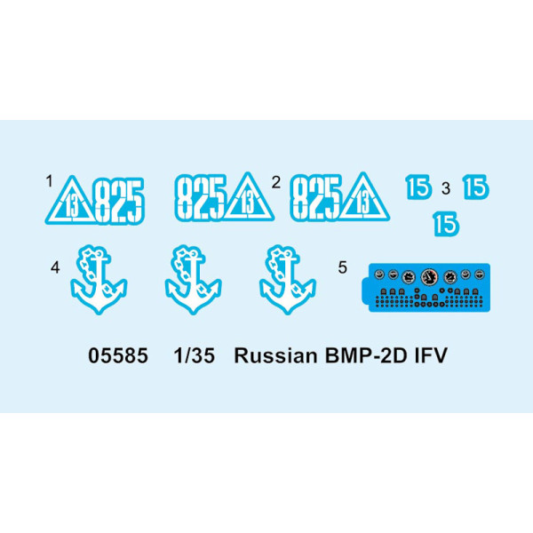 Російська бойова машина піхоти БМП-2Д IFV 1/35 Trumpeter 05585