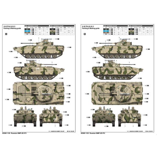 Російська бойова машина піхоти БМП-2Д IFV 1/35 Trumpeter 05585