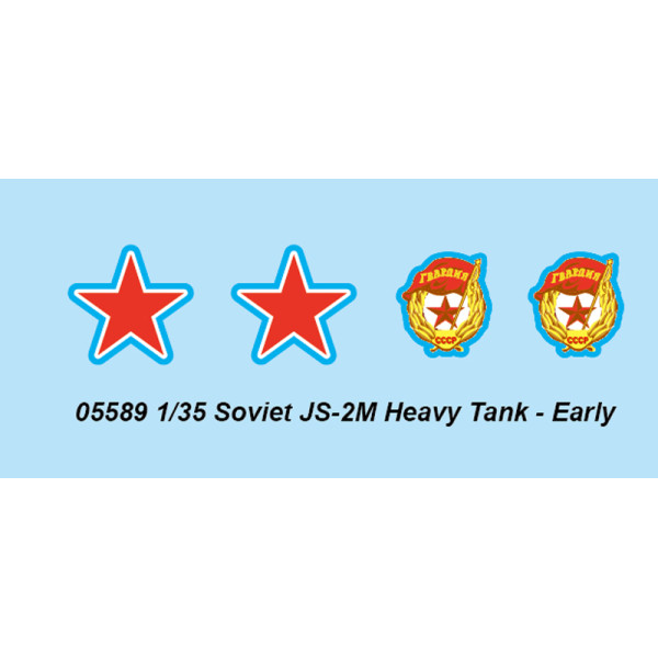 Радянський важкий танк ІС-2М 1/35 Trumpeter 05589