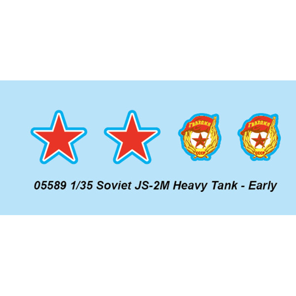 Радянський важкий танк ІС-2М 1/35 Trumpeter 05589
