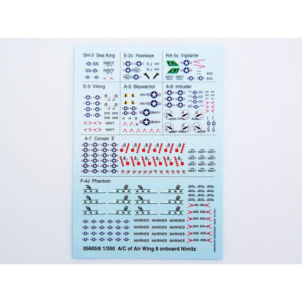 U.S. CVN-68 Nimitz 1975 1/350 Trumpeter 05605