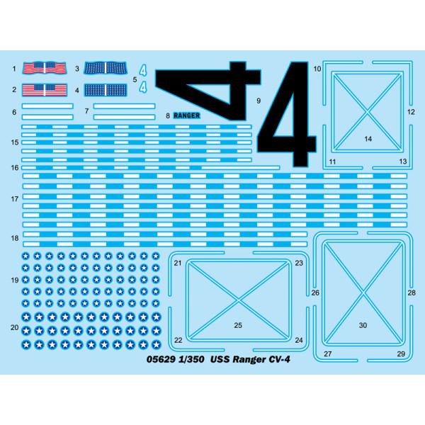 USS Ranger CV-4 1/350 Trumpeter 05629
