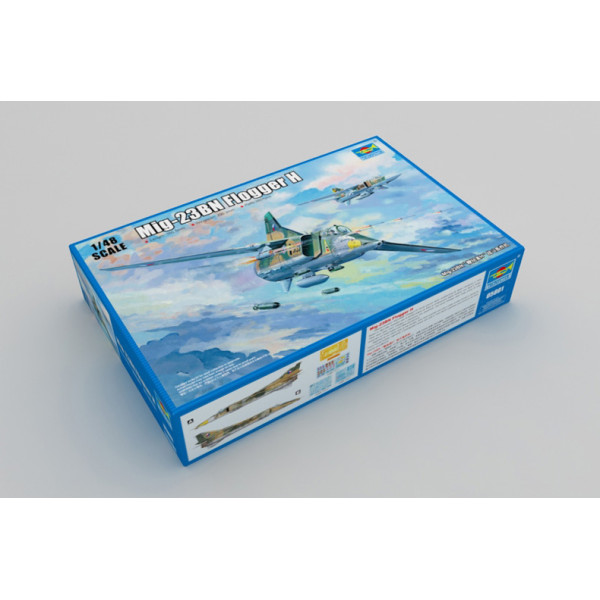 Радянський багатоцільовий винищувач МіГ-23БН Flogger H 1/48 Trumpeter 05801