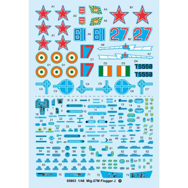 МіГ-27M Flogger J 1/48 Trumpeter 05803