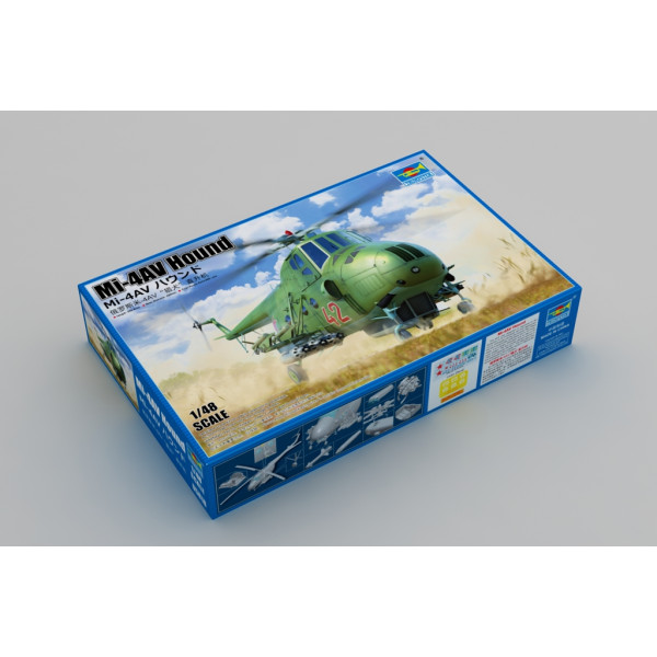 Гелікоптер  Мі-4АВ "Гонча" 1/48 Trumpeter 05818
