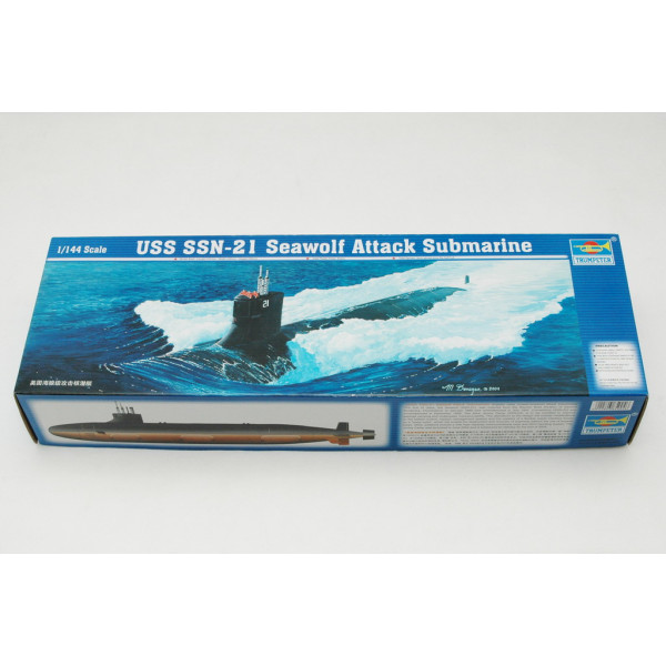 Ударний підводний човен USS SSN-21 Seawolf 1/144 Trumpeter 05904