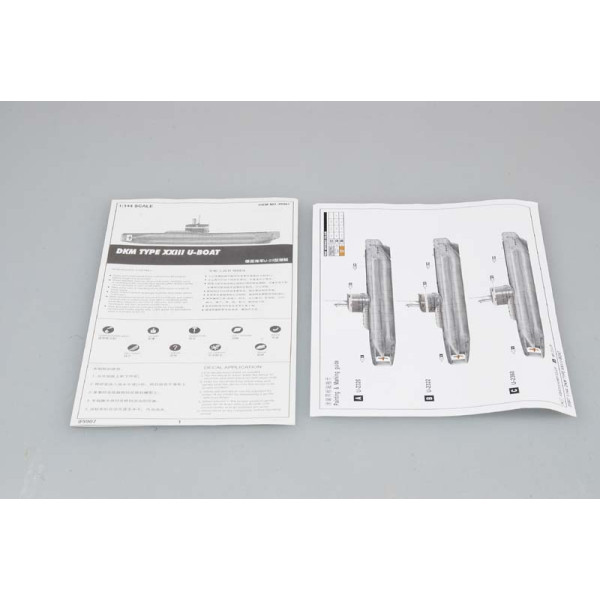  Підводний човен German Type XXIII U-Boat Project type 1/144 Trumpeter 05907