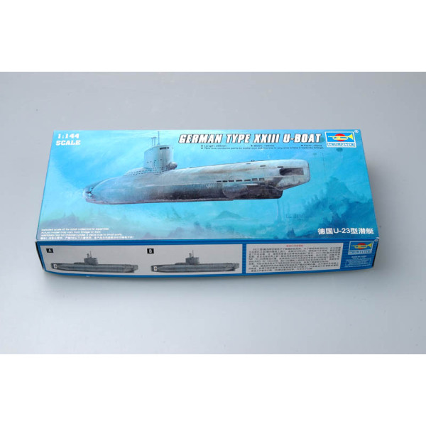  Підводний човен German Type XXIII U-Boat 1/144 Trumpeter 05908