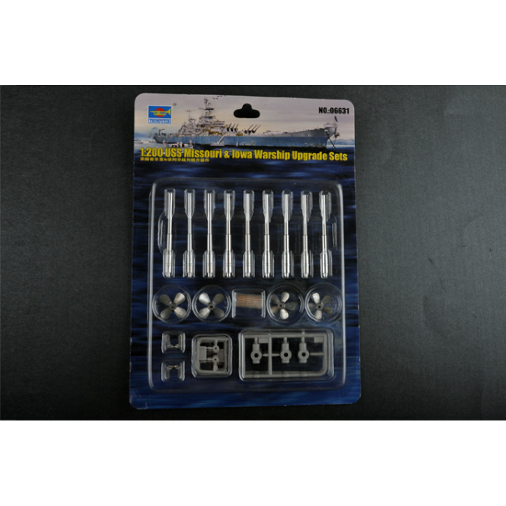 USS Missouri & Iowa Warship Upgrade Sets 1/200 Trumpeter 06631