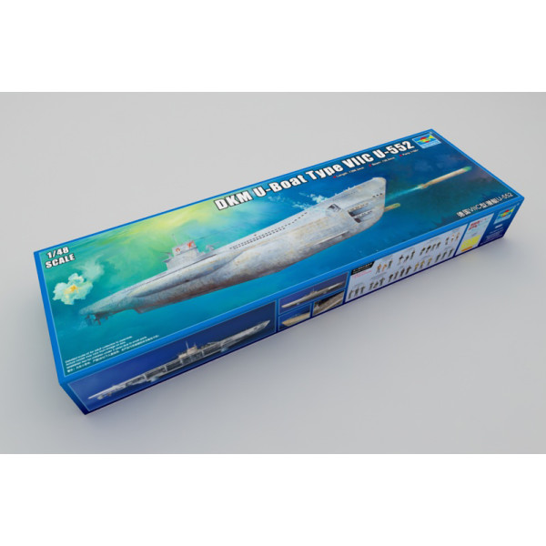 Підводний човен DKM Тип VIIC U-552 1/48 Trumpeter 06801