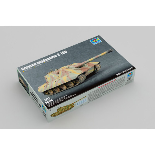Німецька САУ Jagdpanzer E-100 1/72 Trumpeter 07122