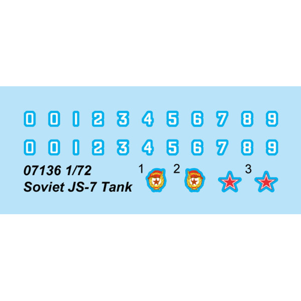 Радянський важкий танк ИС-7 1/72 Trumpeter 07136