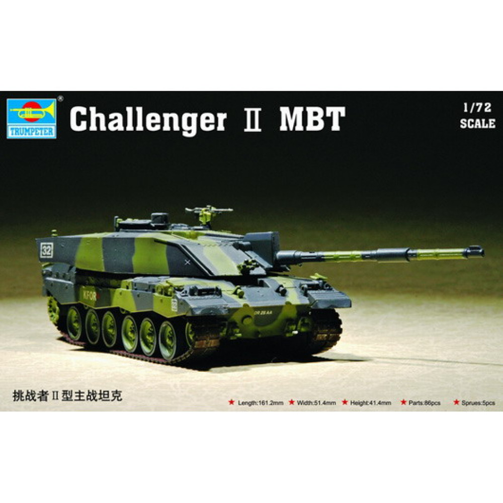 Challenger 2 - Main Battle Tank 1/72 Trumpeter 07214