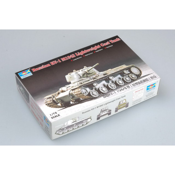 Радянський важкий танк КВ-1 M1942 1/72 Trumpeter 07233