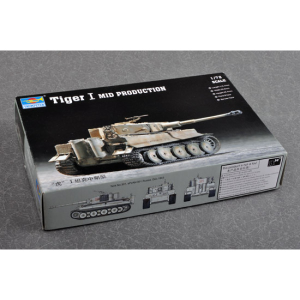 Tiger 1 Tank (medium model) 1/72 Trumpeter 07243