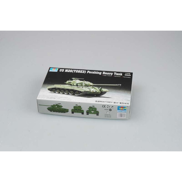 Важкий танк M26 (T26E3) Pershing Heavy Tank 1/72 Trumpeter 07264