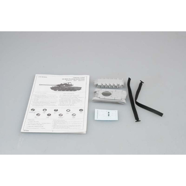 Важкий танк M26 (T26E3) Pershing Heavy Tank 1/72 Trumpeter 07264