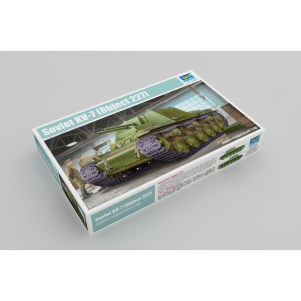 КВ-7 (об'єкт 227) радянська САУ 1/35 Trumpeter  09504