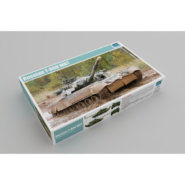 Tank  Russian T-80U MBT  1/35 Trumpeter 09525