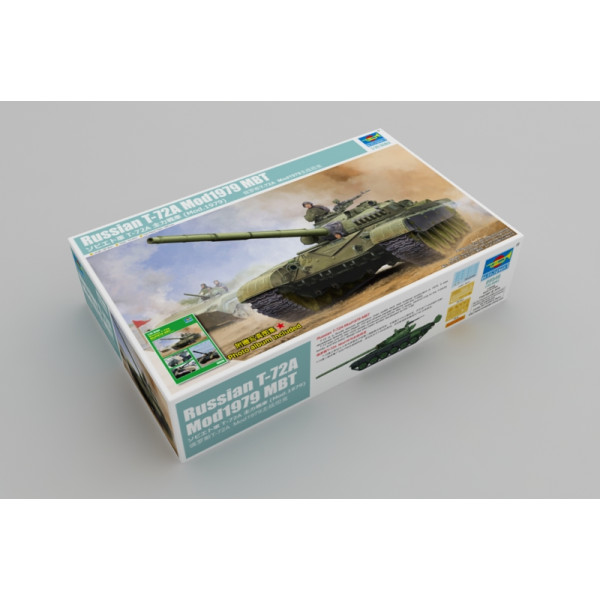 Радянський середній основний танк Т-72А мод-1979 1/35 Trumpeter 09546