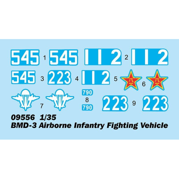 BMD-3 Airborne Infantry Fighting Vehicle  1/35 Trumpeter 09556