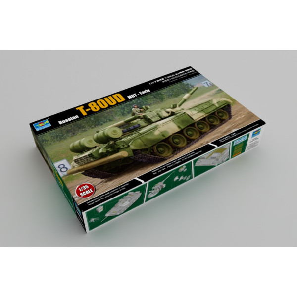 Збірна модель - Танк Т-80УД 1/35 Trumpeter 09581