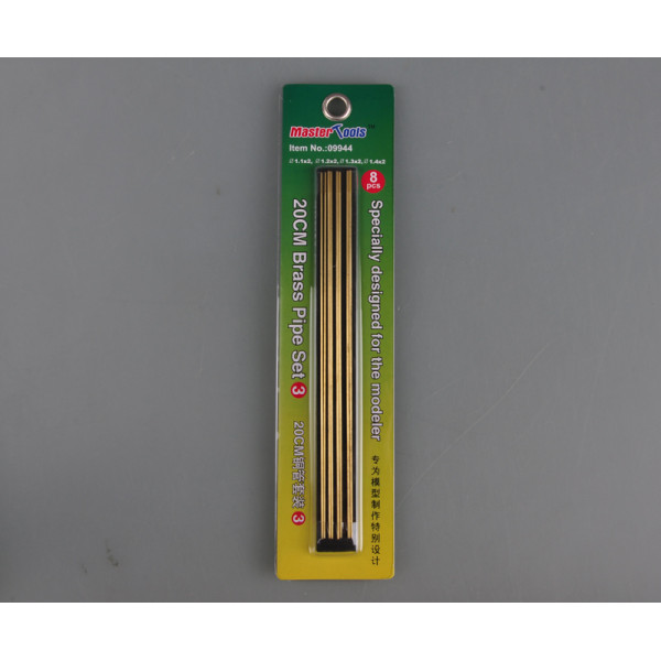 20CM Brass Pipe Set 3 1.1x200mm Trumpeter 09944