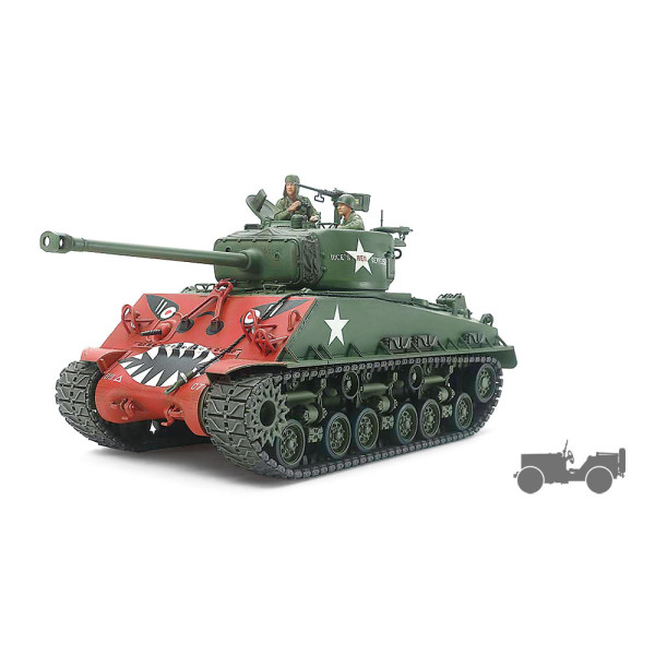 Середній танк США M4A3E8 Sherman "Easy Eight" Корейська війна Tamiya 35359