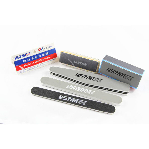 Abrasive Stick Set 5 In 1  U-STAR Model Tools  1605