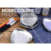 Set of palettes for paint / pigments (6 pcs) U-STAR Model Tools 90117