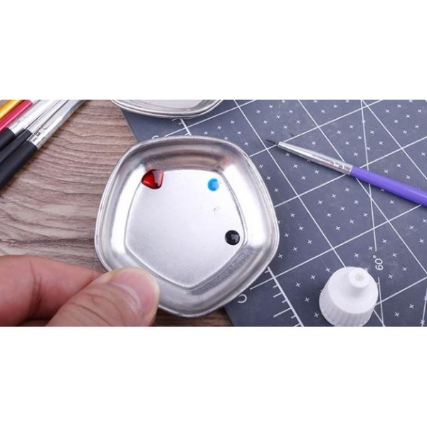 Set of palettes for paint / pigments (6 pcs) U-STAR Model Tools 90117