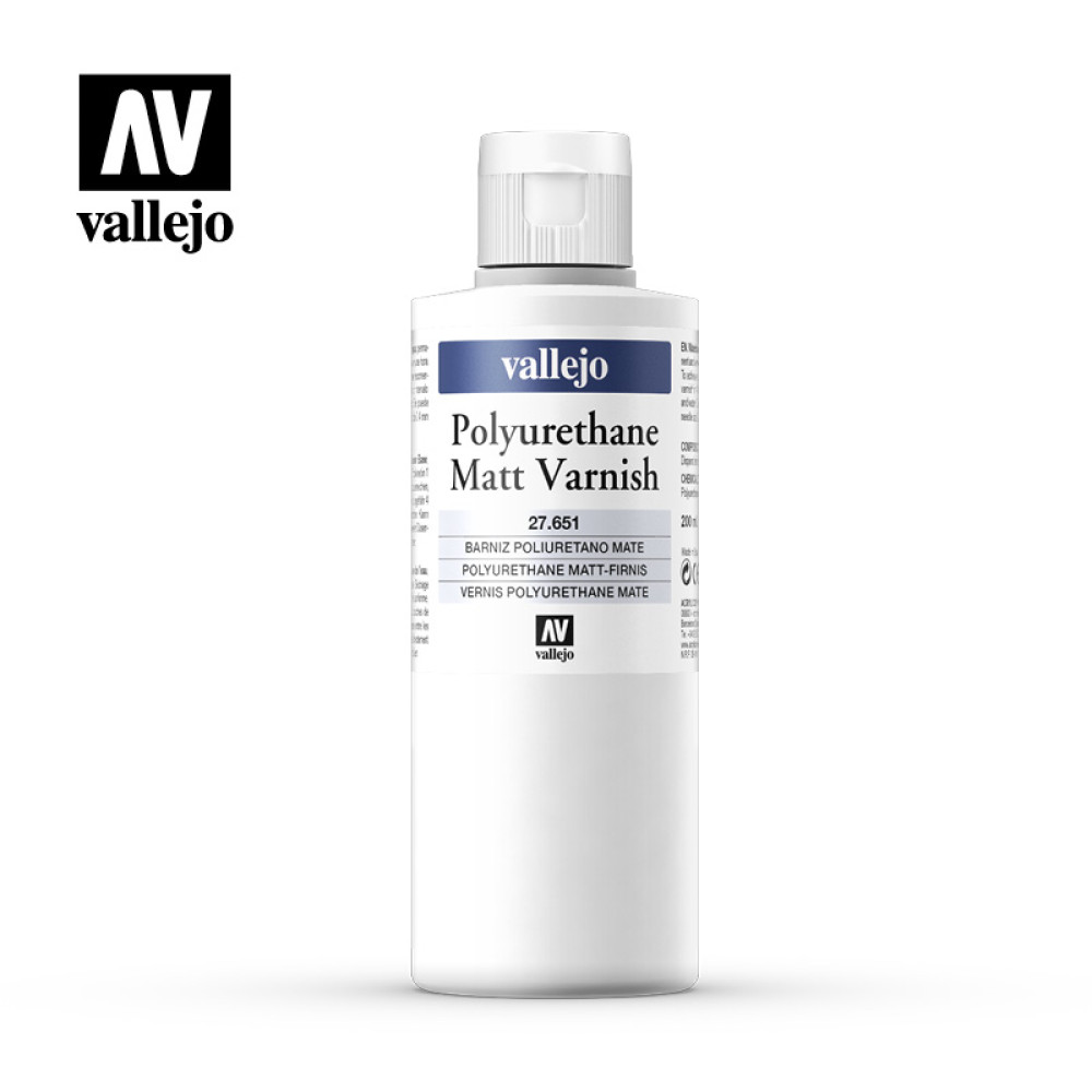 Polyurethane Matt Varnish (200 ml) Vallejo 27651