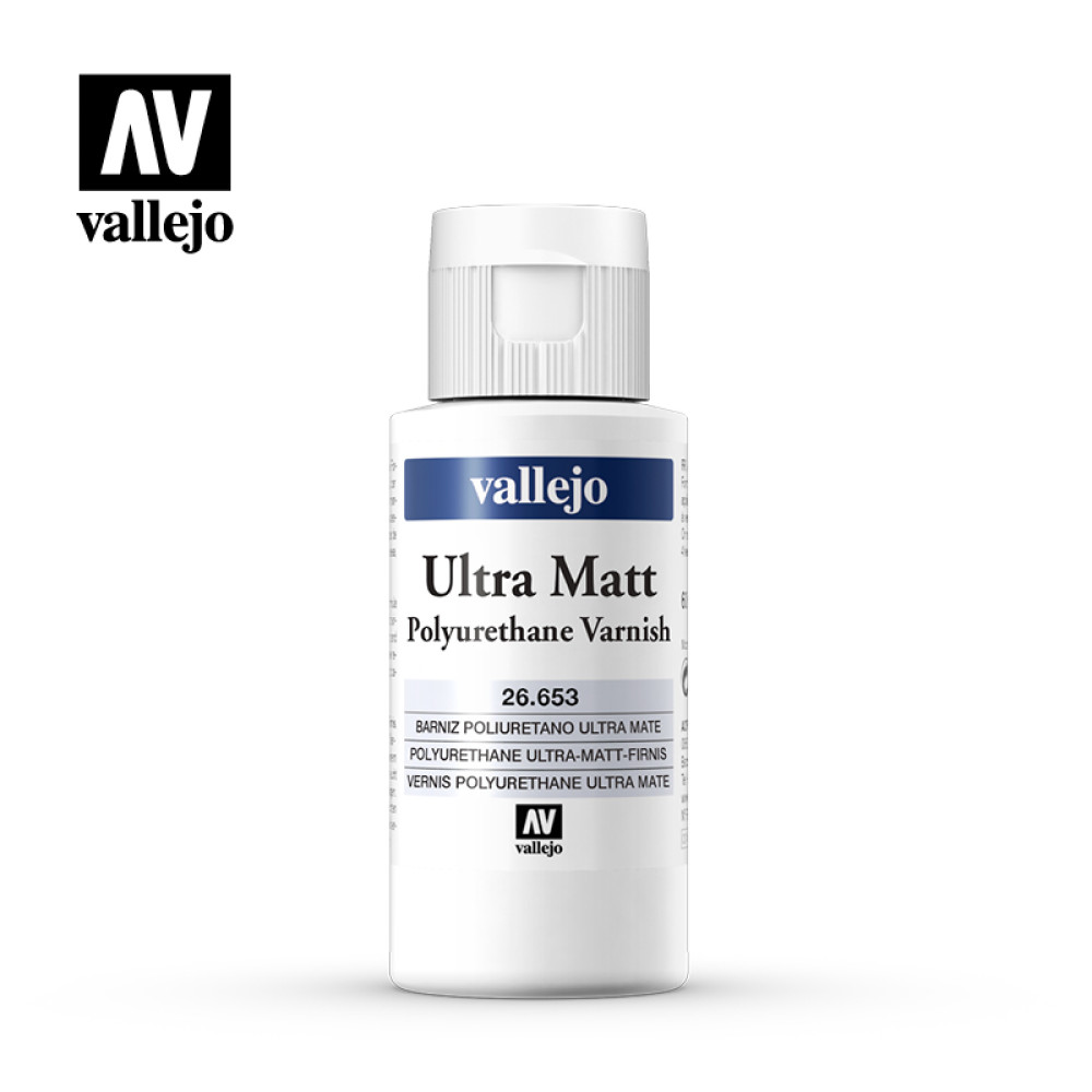 Polyurethane Ultra Matt Varnish (60 ml) Vallejo 26653