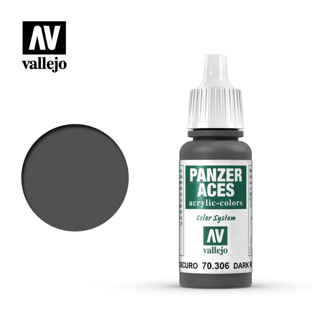 Dark Rubber 70.306 Vallejo Panzer Aces (17ml)